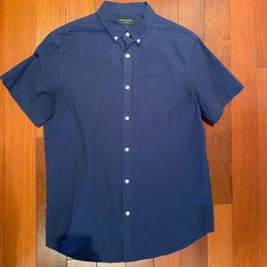 J. Crew Short Sleeve Button Down - Navy